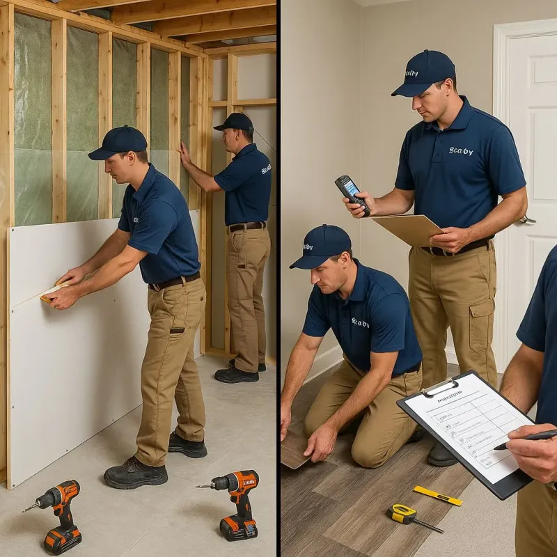 Repairs and Reconstruction process in SeaTac, WA